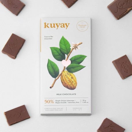 Peruvian Milk Chocolate Bar 50% Kuyay 70g