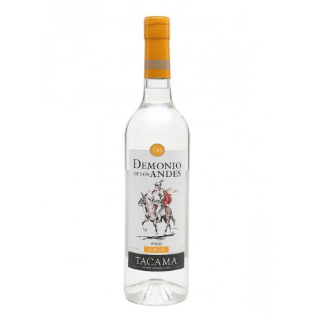 Pisco Demonio de Los Andes Puro Albilla Tacama 40° 70cl - EL INTI - The Peruvian Shop