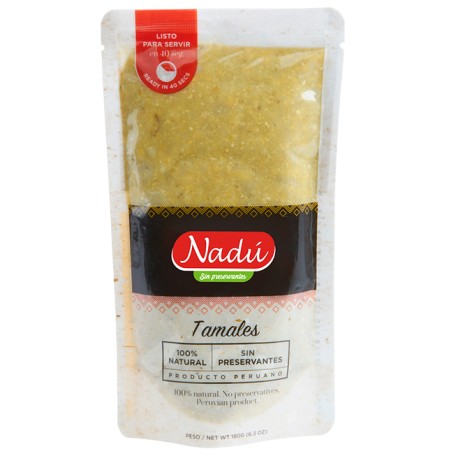 Tamal Verde Nadú 180g - EL INTI - The peruvian Shop