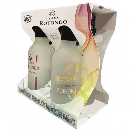 Pack Gran Pisco Finca Rotondo 40° 4x187ml