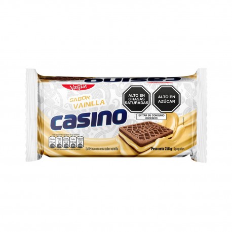 Vanilla flavour Casino Cookies Victoria 6x43g 258g - Buy - EL INTI - The Peruvian Shop