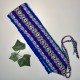 Blue Huancavelica Belt 110x7cm - EL INTI - The Peruvian Shop