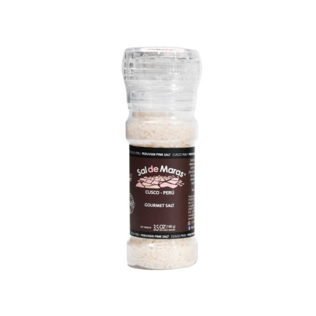 Maras Pink Coarse Salt Grinder Maras Gourmet 100g