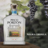 Pisco Portón Mosto verde Negra Criolla 43° 70cl